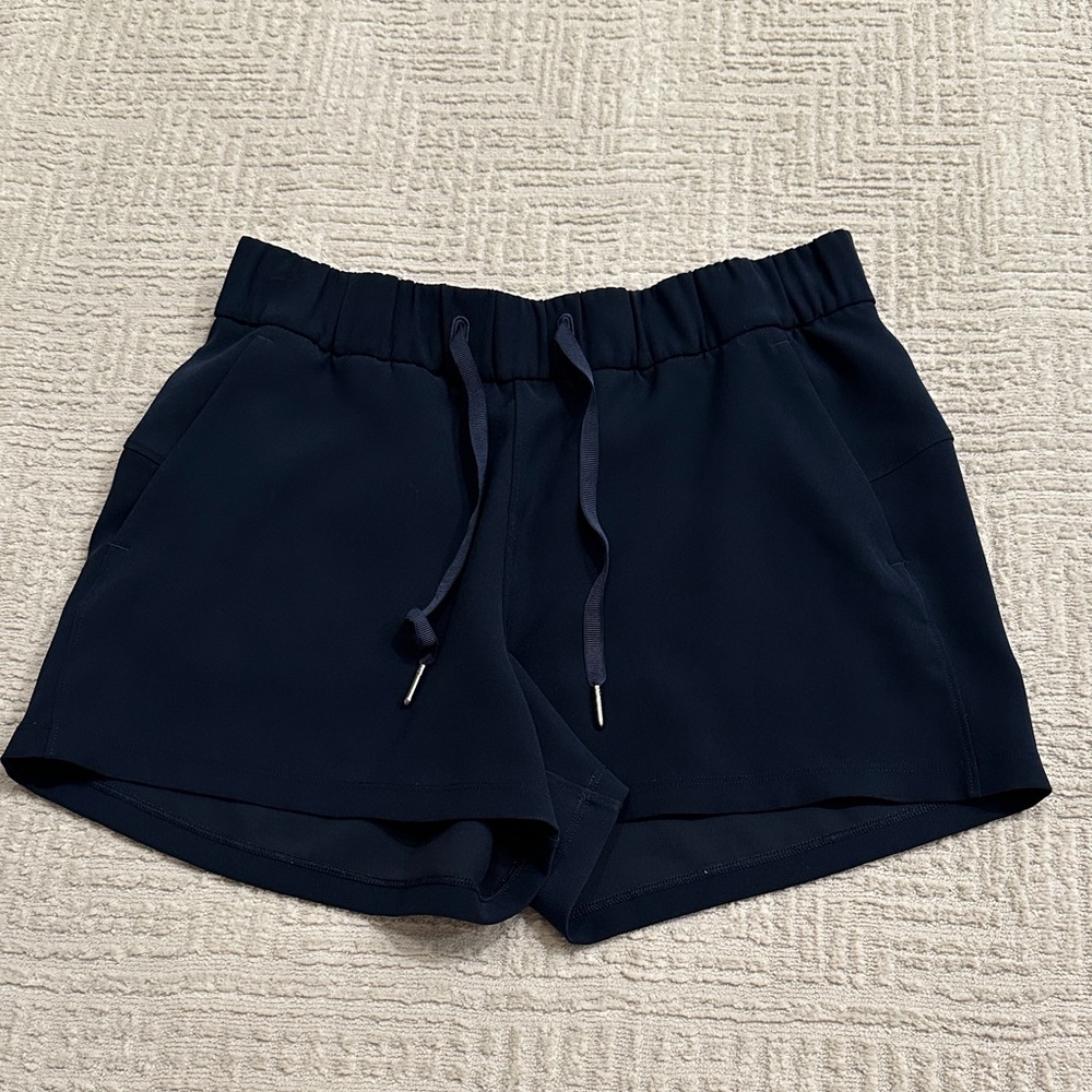Lululemon Athletica Dark Blue Women's Athletic Shorts